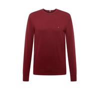 TOMMY HILFIGER Pullover blu scuro / borgogna / rosso acceso / bianco Uomo - PROMO - Pullover e cardigan - Pullover - Pullover girocollo TOMMY HILFIGER XXL