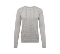 Tommy Hilfiger - Classic Cable Crew Neck Grigio - Abbigliamento XL Grigio