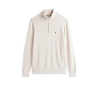 Tommy Hilfiger - Essential Cotton Zip MW0MW37331 Bianco - Abbigliamento L Bianco