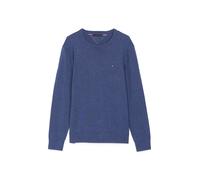 Tommy Hilfiger Maglione da Uomo Essential SSNL Cotton Crew Neck MW0MW39999, Blu, S, Blu (Erica del Mar Egeo), S