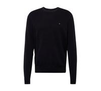 Tommy Hilfiger Uomo Pullover Essential Structure Crew Neck Regular Fit, Nero (Black), XXL