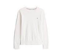 Tommy Hilfiger Donna Pullover Jersey Fine con Scollo Rotondo