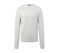 Tommy Hilfiger Pima Org CTN Cashmere Crew Neck MW0MW28046, Maglioni Uomo, Grigio (Light Grey Heather), L