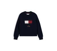 TOMMY HILFIGER Pullover navy / rosso fuoco / offwhite Bambini - Bimba - Ragazza (taglie 140-176) - Nuovi arrivi - Abbigliamento TOMMY HILFIGER 140