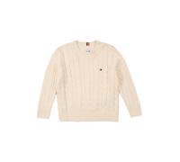 Tommy Hilfiger - Cotton Cable Sweater Bianco - Abbigliamento 12A Bianco