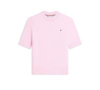 Tommy Hilfiger Fine Knit Jersey Short Sleeve Jumper Rose Petal Taglia: XS | Maglioni a maglia Outlet | Donna | Rosa