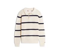 TOMMY HILFIGER Pullover sabbia / navy Uomo - Abbigliamento - Pullover e cardigan - Pullover TOMMY HILFIGER XS
