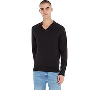 Tommy Hilfiger Pullover Uomo 1985 senza Cappuccio, Nero (Black), M