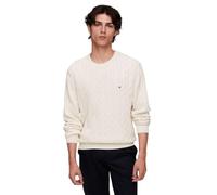Tommy Hilfiger - Pullover Uomo a trecce in Cotone