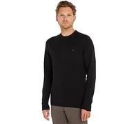 Tommy Hilfiger Pullover Uomo Cashmere Crew Neck Pullover in Maglia, Nero (Black), XL