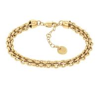 Tommy Hilfiger Bracciale marcato placcato in oro Intertwined Circles 2780842