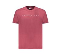 Tommy Hilfiger Red Cotton Men T-Shirt - XL