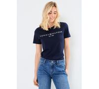 Tommy Hilfiger - Reg Corp Logo C-Nk S WW0WW40276 Blu - Abbigliamento XS Blu
