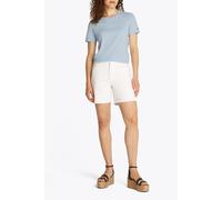 TOMMY HILFIGER Reg Corp Logo C-nk SS Ww0ww40276, Maglietta S/S Donna, Blu (Breezy Blue), S