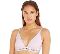 Tommy Hilfiger Reggiseno a Triangolo Donna Elasticizzato, Rosa (Light Pink), XL