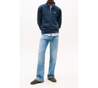 Tommy Hilfiger Regular Badge Quarter-zip Jumper Dark Night Navy Taglia: S | Maglioni a maglia Outlet | Uomo | Nero