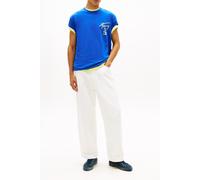 Tommy Hilfiger Regular City Sign Ss Tee Fizzy Blue Taglia: M | T-shirt stampate Outlet | Uomo | Blu