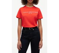 Tommy Hilfiger Regular Corp Logo C-neck Fire Red Taglia: XS | Maglie Sportivi Outlet | Donna | Rosso