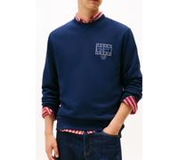 Tommy Hilfiger Regular Entry Dna Pullover Sweatshirt Dark Night Navy Taglia: S | Maglioni a maglia Outlet | Uomo | Nero