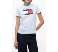 Tommy Hilfiger Regular Flag Ss Tee Kingly Blue Taglia: M | Maglie Sportivi Outlet | Donna | Blu