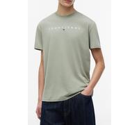 Tommy Hilfiger Regular Linear Logo Spring Olive Taglia: M | Magliette basic Outlet | Uomo | Verde