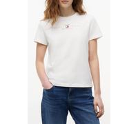 Tommy Hilfiger Regular Us Linear Ss Ecru Taglia: L | Maglie Sportivi Outlet | Donna | Marrone