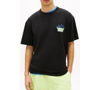 Tommy Hilfiger Relaxed Bubble Flame Black Taglia: M | T-shirt stampate Outlet | Uomo | Nero