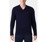 Pima Org Ctn Cashmere V Neck by Tommy Hilfiger XL Blu