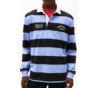 Tommy Hilfiger Relaxed Stripe Polo Nordic Iris Stripe Taglia: M | Maglie a manica lunga Outlet | Uomo | Viola