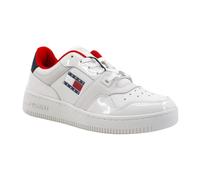Tommy Hilfiger - Retro Basket Glossy - - Shoes - Donna - Bianco - 38 EU