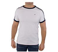 Tommy Hilfiger Rn Tee Ss Um0um00562, Magliette a maniche corte Uomo, Bianco (White), S