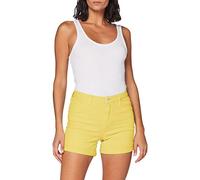 Tommy Hilfiger Rome HW Short Hana, Jeans Straight Donna, Giallo (Sunray Zfb), W27/L30 (Taglia Produttore: NI27)