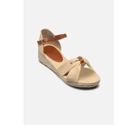 Tommy Hilfiger - ROPE WEDGE SANDAL SAND Beige - Sandali e scarpe aperte 36 Beige