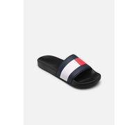 Tommy Hilfiger - RUBBER TH FLAG POOL Nero - Sandali e scarpe aperte 40 Nero