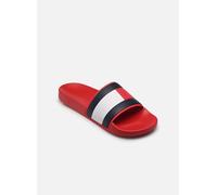Tommy Hilfiger - RUBBER TH FLAG POOL Rosso - Sandali e scarpe aperte 42 Rosso