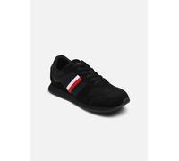 Tommy Hilfiger Sneakers da Runner Uomo Runner Evo Mix Scarpe Sportive, Nero (Black), 40 EU