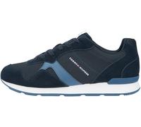 Tommy Hilfiger Runner Uomo Icon Mix Fm0fm05679 Basso Top, Cielo Blu Deserto, 43 EU