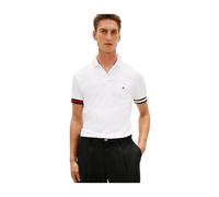 Tommy Hilfiger - Rwb cuff liquid cotton - Mw0Mw42743-Ybr - - Tops - Uomo - Bianco - L