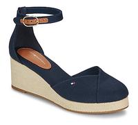 Tommy Hilfiger Sandali FLAG CLOSED TOE MID WEDGE ESPAD in Blu 39