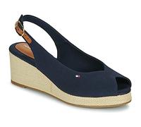 Tommy Hilfiger Sandali FLAG MID WEDGE ESPAD SLINGBACK in Blu 37