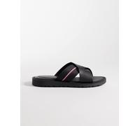 Tommy Hilfiger - Sandali incrociati neri-Nero 45