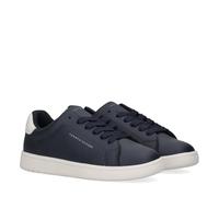 Tommy Hilfiger Scarpe Basse con Doppio Velcro per Bambini, Skyler, Blu, 22