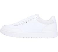 Tommy Hilfiger White Polyurethane Men Sneaker - EU45/US12