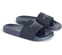 Ciabatte Tommy Hilfiger Glitter Pool blu marino donna - 39