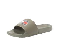 Tommy Hilfiger Scarpe da Mare Uomo Pool Slide Ciabatte, Multicolore (Shady Stone), 40