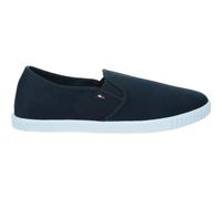 Tommy Hilfiger Scarpe Donna Canvas Slip-On Sneaker Slipper, Blu (Space Blue), 39