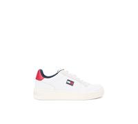 Scarpe Tommy Jeans Retro Basket bianco beige rosso - 42