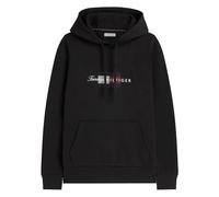 Tommy Hilfiger - Script Flag Hoodie - - Sweatshirts & Hoodies - Uomo - Nero - L