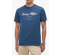 Tommy Hilfiger Script Logo Tee Aegean Sea Taglia: L | Magliette basic Outlet | Uomo