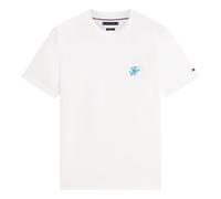 Tommy Hilfiger - Script Monogram Swimshop Tee - - Tops - Uomo - Bianco - M